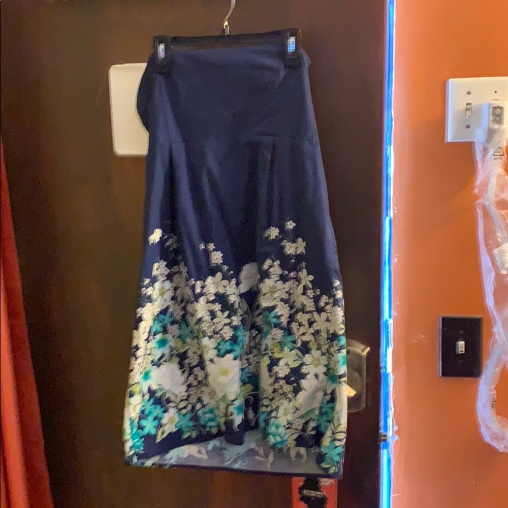 Strapless dress